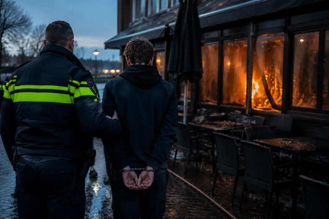 16-jarige aangehouden na brandstichting bij Vlaards restaurant